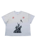 S.L.J WASHED WHITE TEE