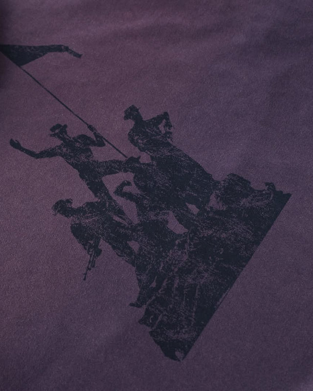 S.L.J WASHED PURPLE HOODIE