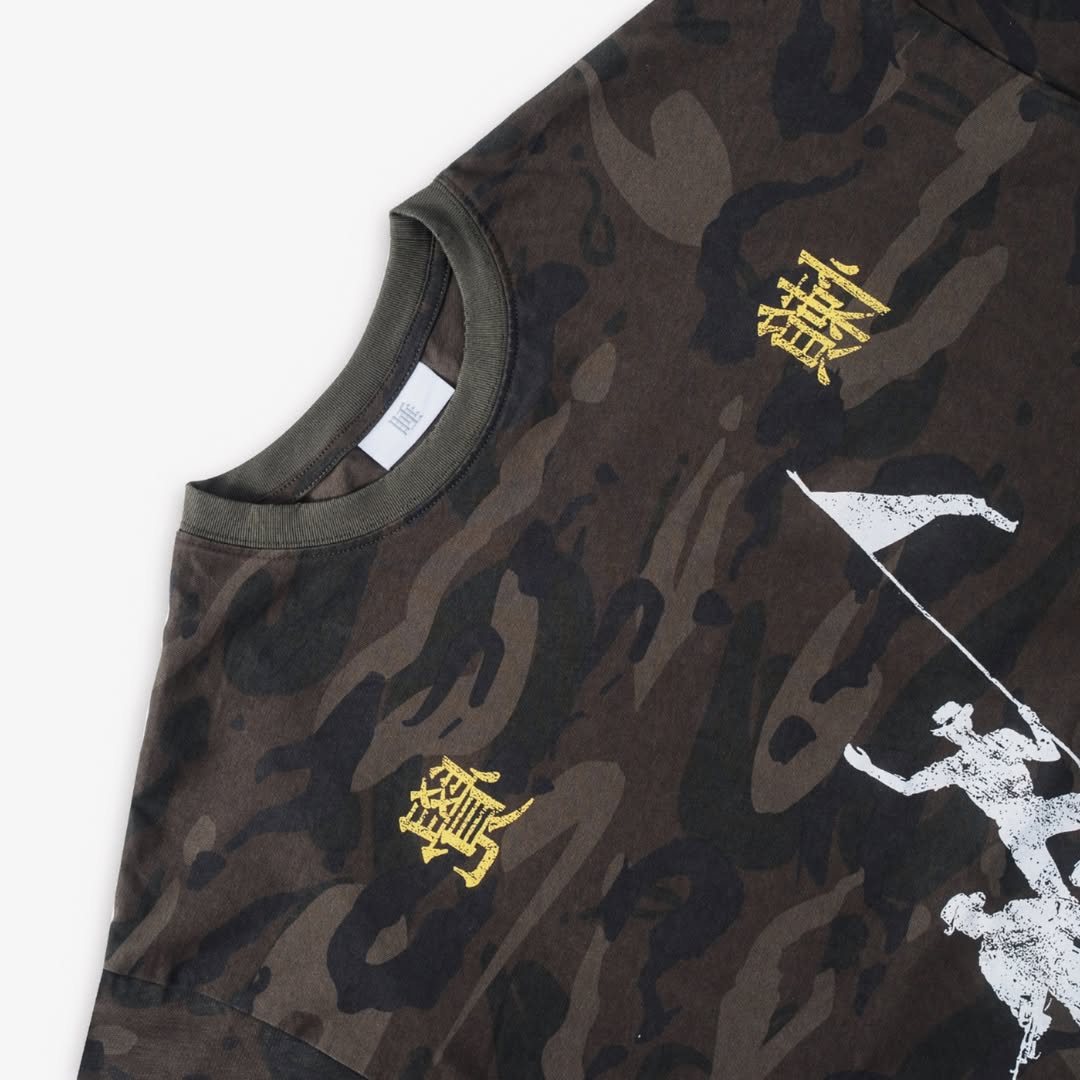 S.L.J WASHED CAMO TEE