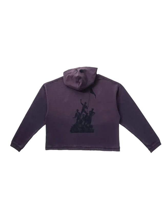 S.L.J WASHED PURPLE HOODIE