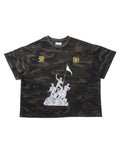 S.L.J WASHED CAMO TEE