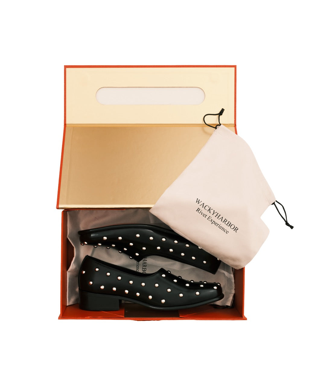 RIVET LEATHER LOAFER