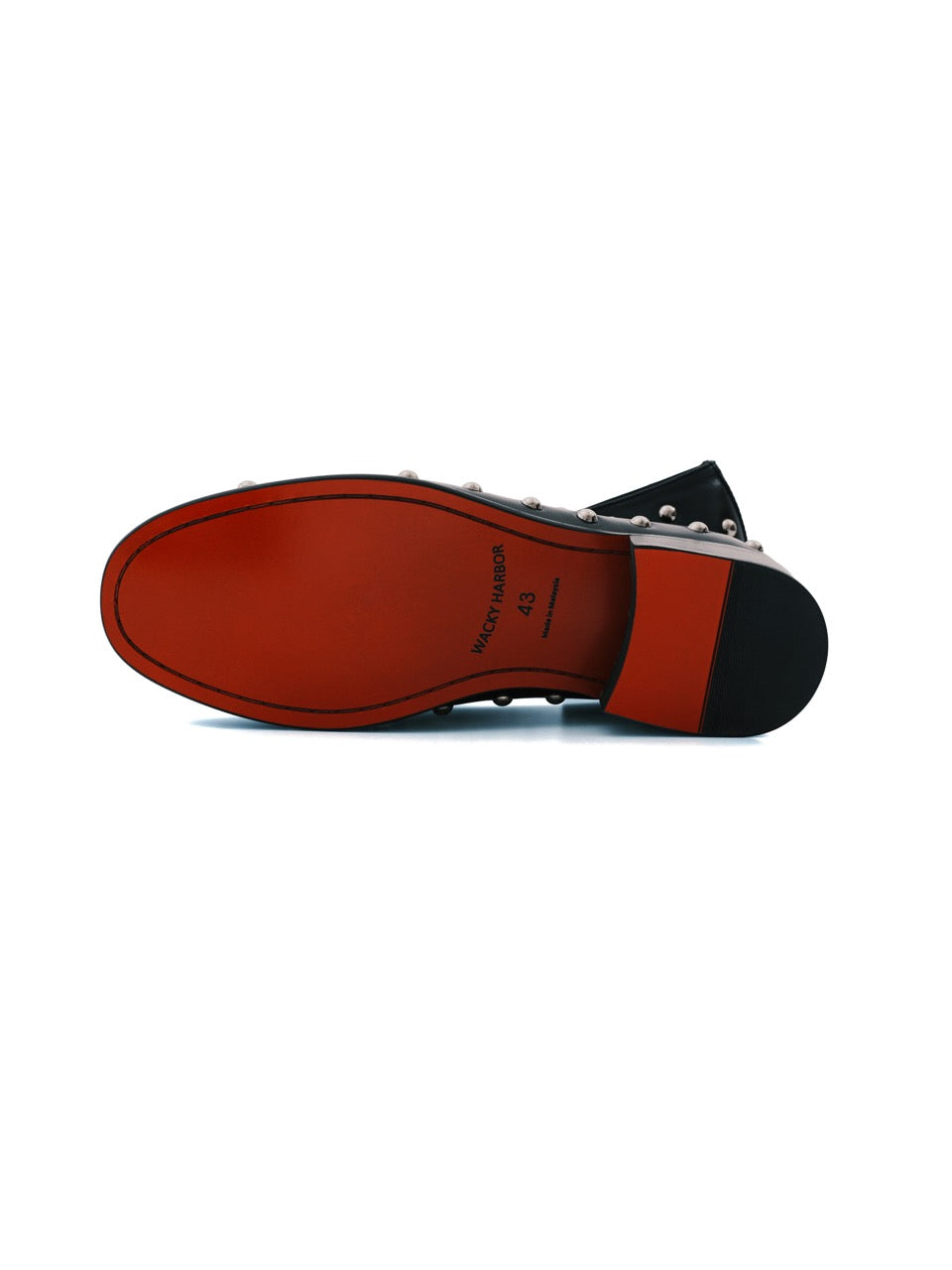 RIVET LEATHER LOAFER