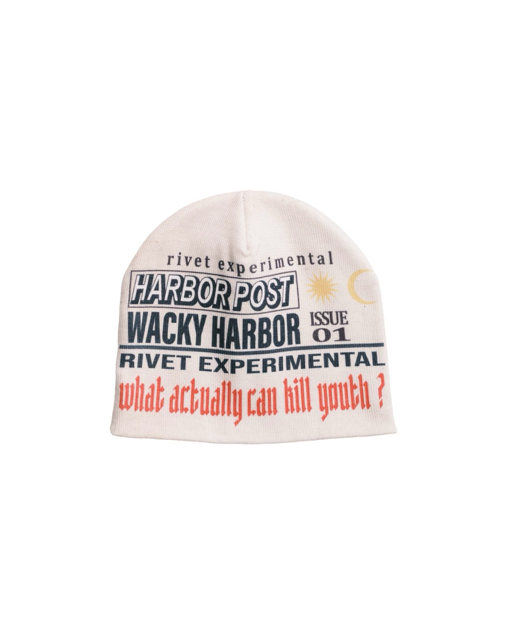 NEWSPAPER BEANIE